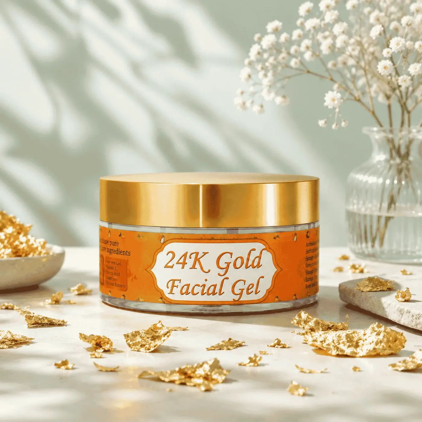 24K Gold Facial Gel