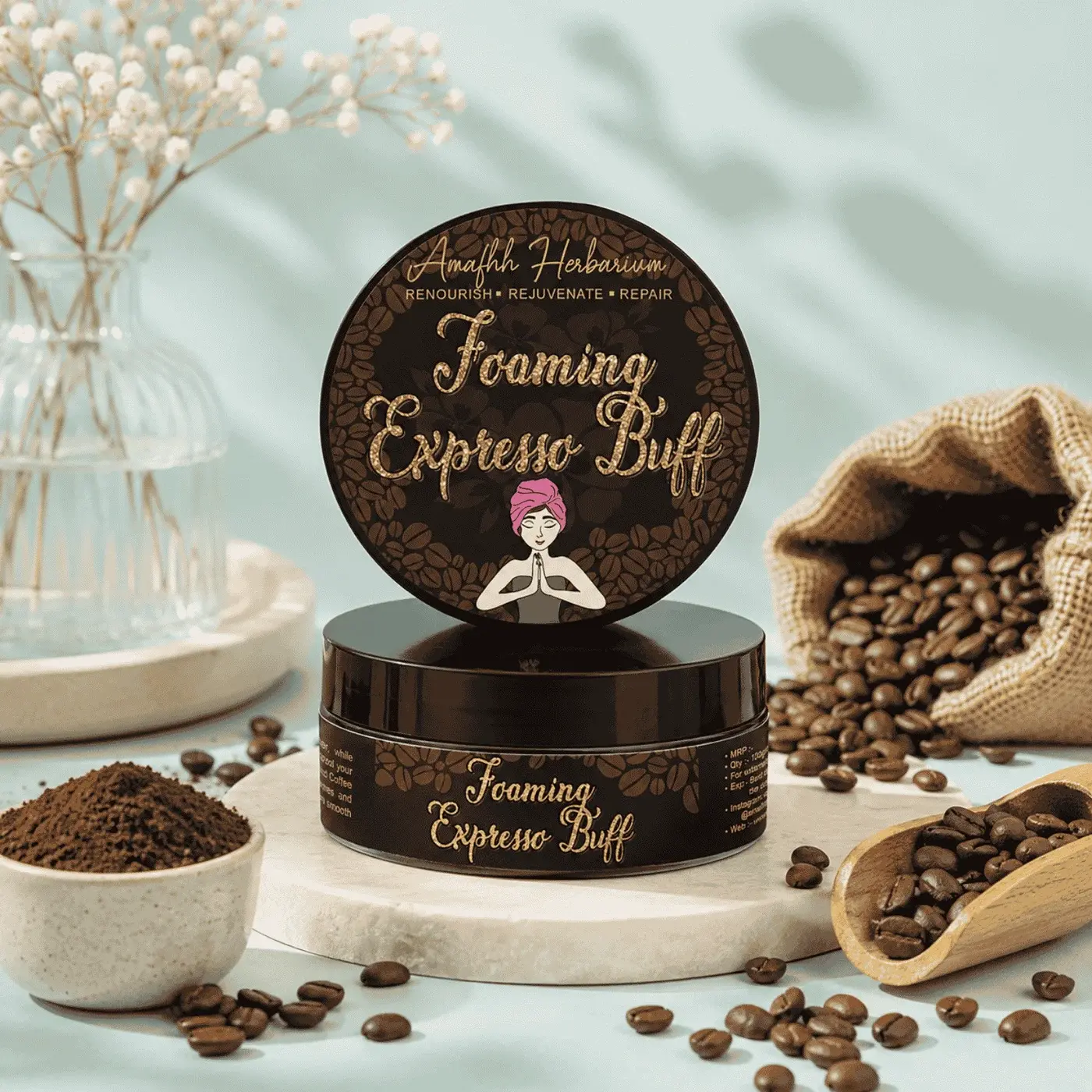Foaming Expresso Buff