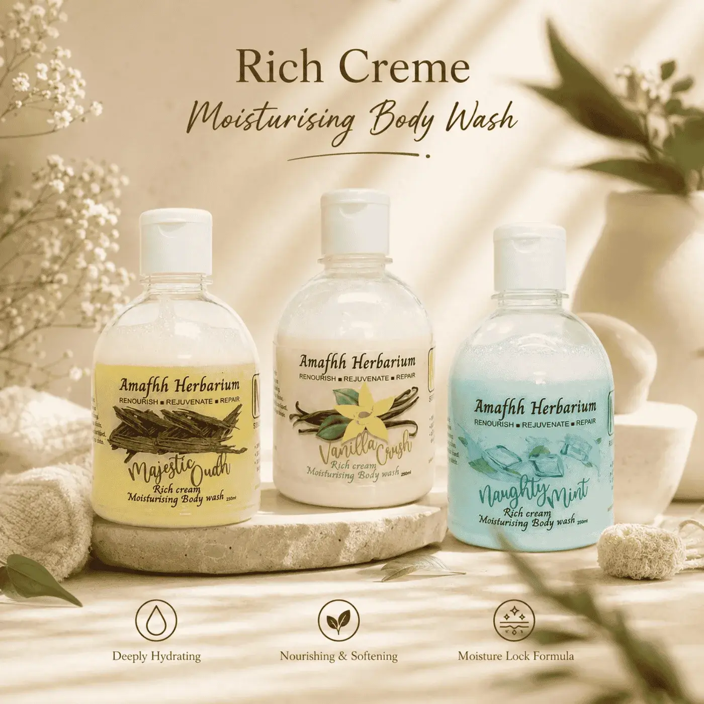 Rich Cream Moisturising Body Wash