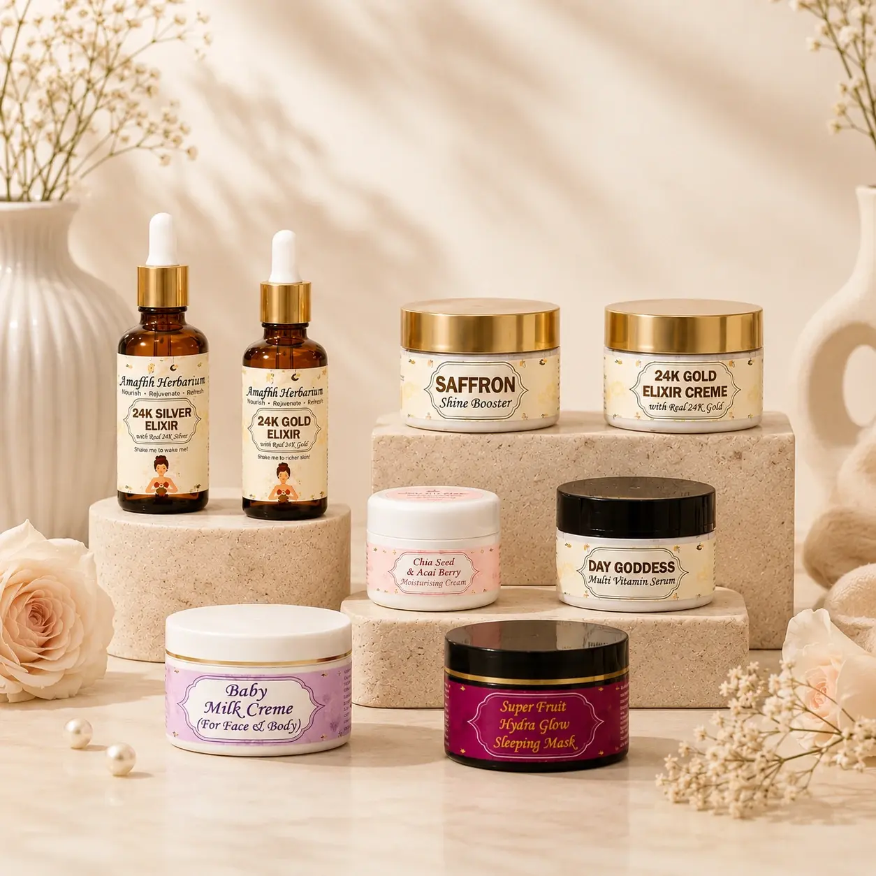 Serums & Moisturisers