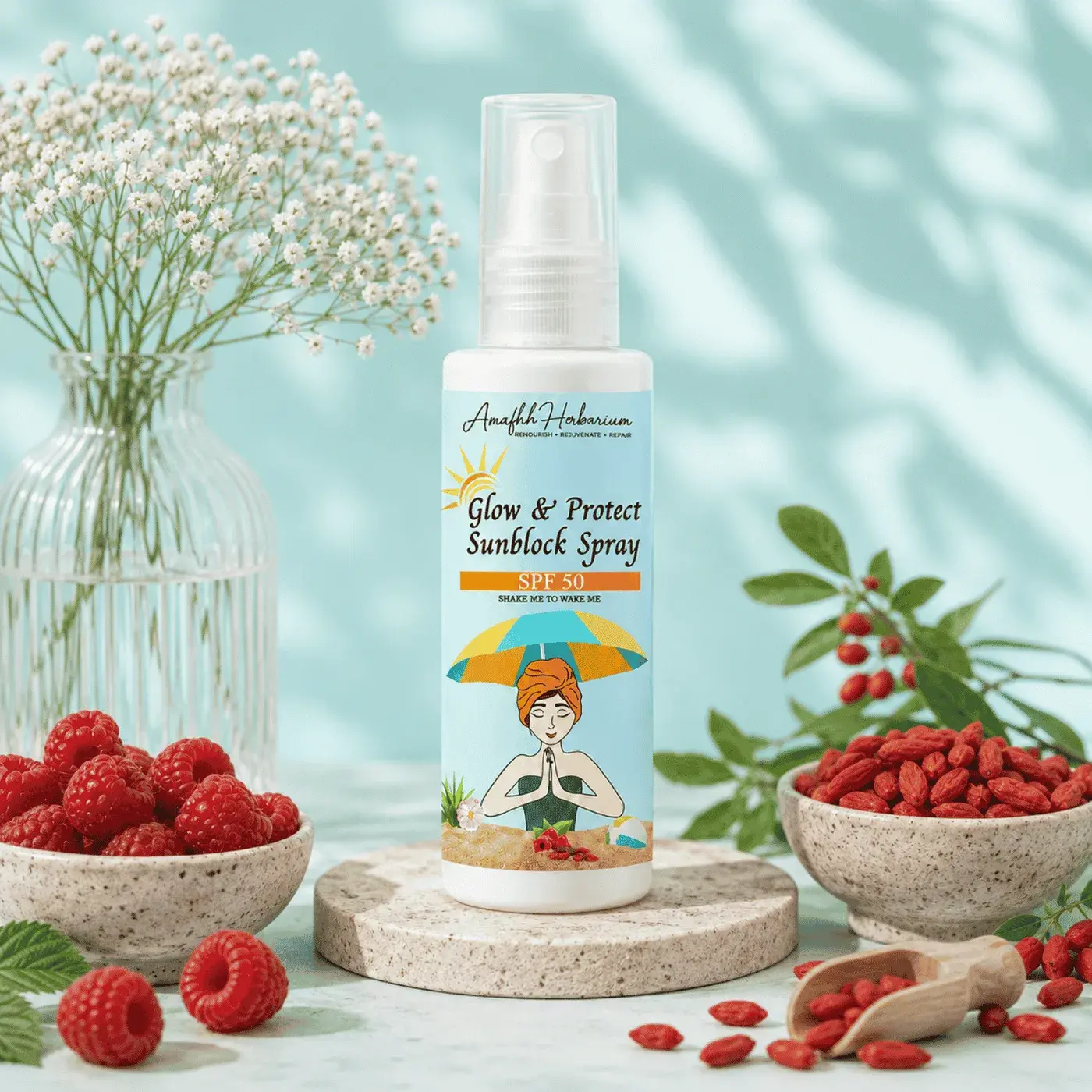 Glow & Protect Sunblock Spray SPF 50
