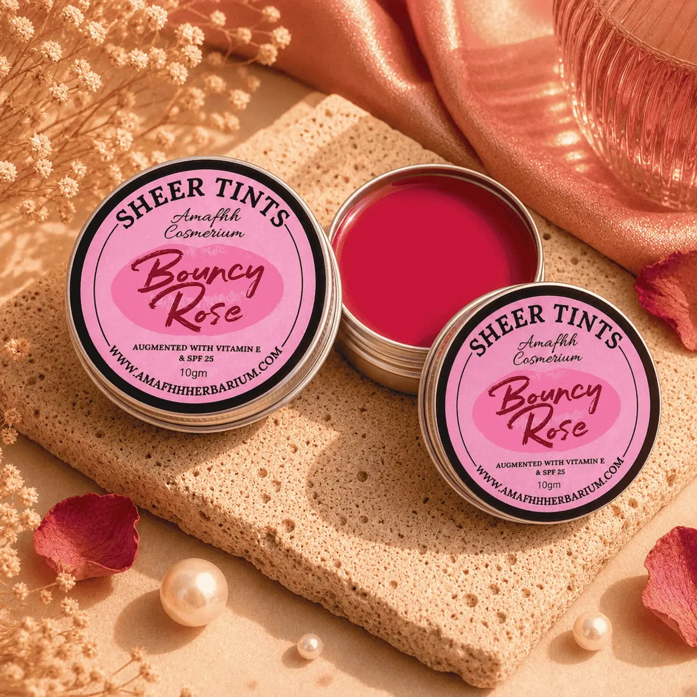 Sheer Tints (Lip & Cheek Tint) — Velvet Crimson